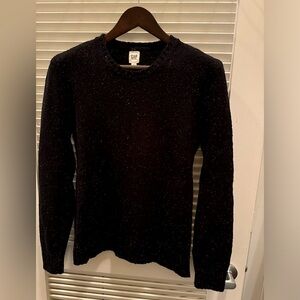 GAP Men's Cotton/Wool/Nylon Blend Sweater - Size Small - Black